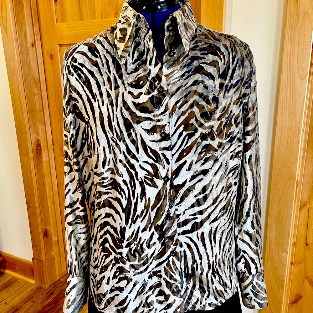 Escada Animal print blouse